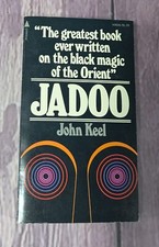JADOO John Keel 1972 Pyramid Books - Occult Magic Witchcraft Orient GREAT SHAPE