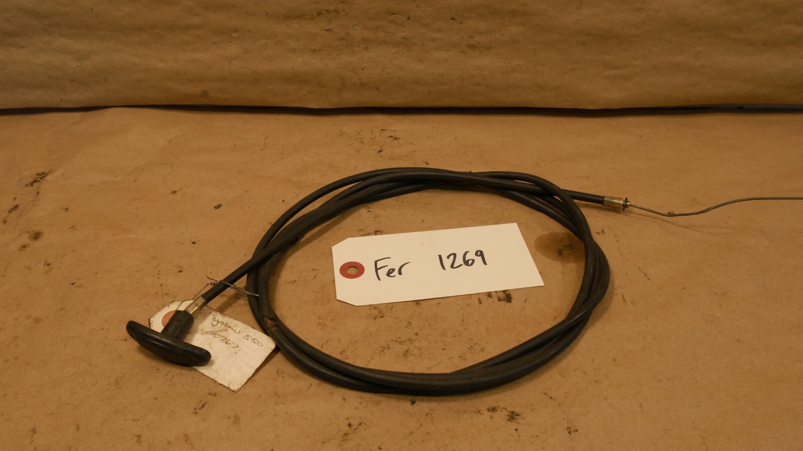 Ferrari 550 Maranello Emergency Cable OEM PN 63872300
