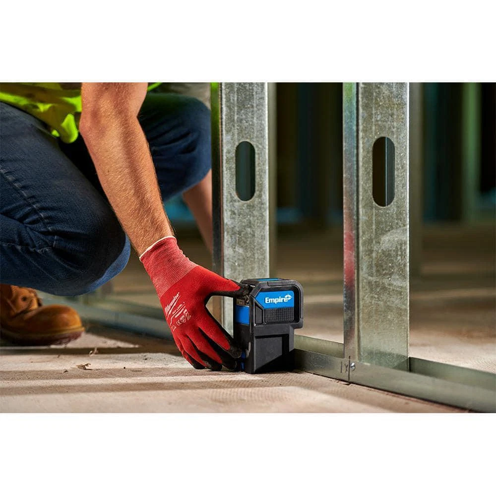 Empire 125-ft Magnetic 3-Point Green Laser Level with ±1/4" Accuracy