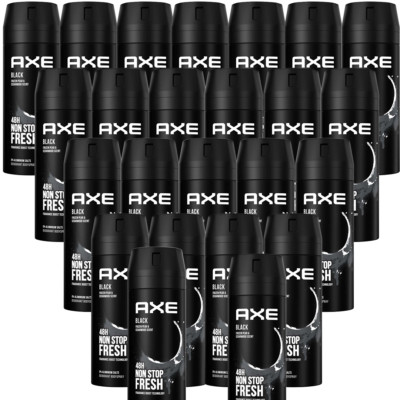 AXE Bodyspray Black Deo Deodorant Deospray Männer Herren Men 24x 150ml