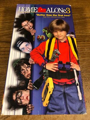 Home Alone 3 Vhs Vcr Video Tape Movie Alex D Linz Used Ebay