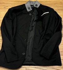 DAFT BLACK SUIT BLAZER XL pre owned