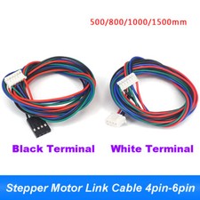 1PCS 500cm-2000mm 4pin Stepper Motor Wire Cables XH2.54 Terminal For 3D Printer