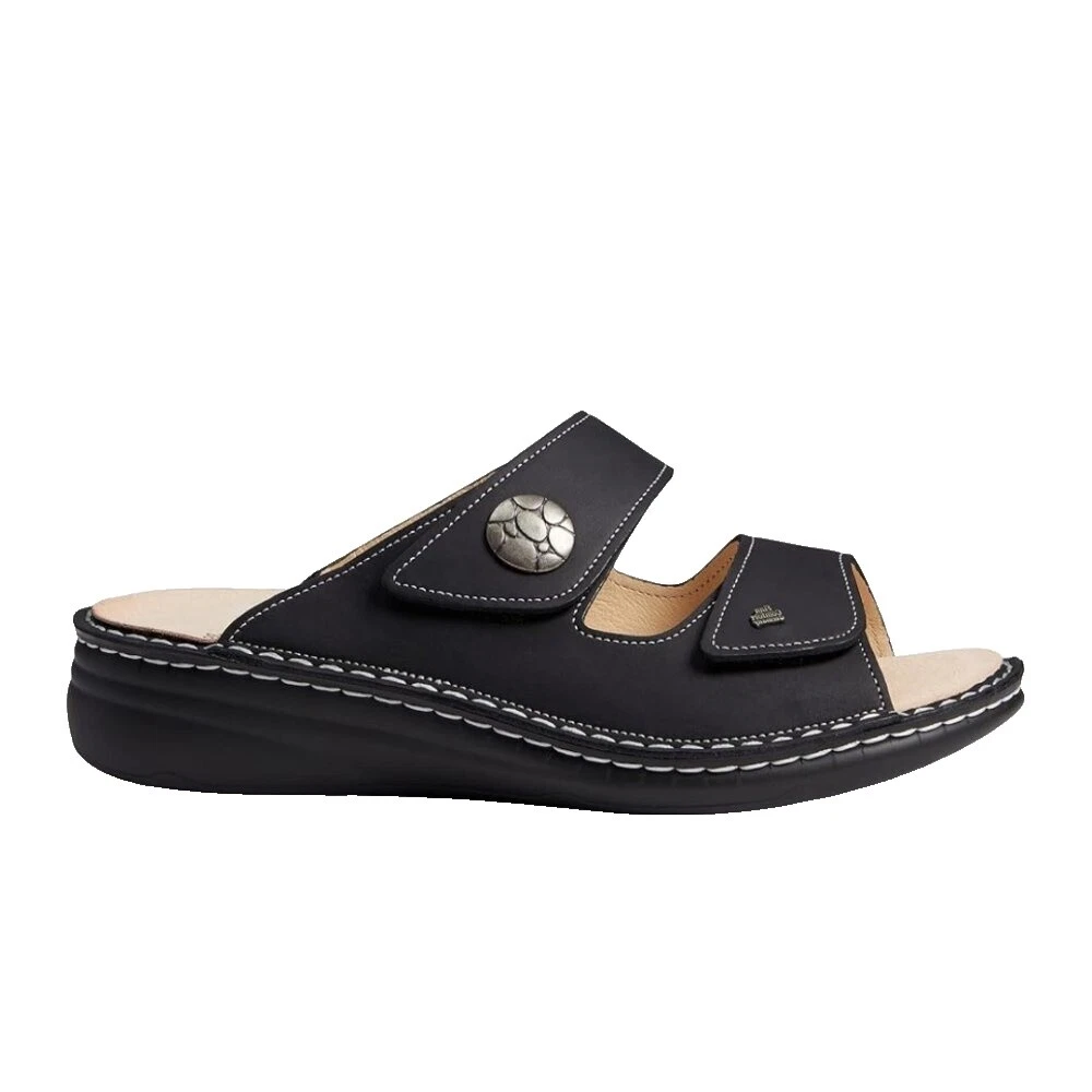 Sandalias cómodas para mujer Finn negras