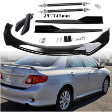 Front Rear Bumper Lip Spoiler Splitter Body Kit Side Skirt For Toyota Corolla Front Rear Bumper Lip Spoiler Splitter Body Kit Side Skirt For Toyota Corolla
