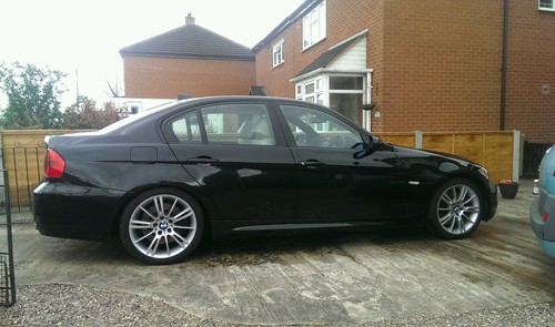 2007 BMW E90 335D M SPORT BLACK AUTO HI SPEC! idrive, xenons, heated leather - Picture 3 of 10