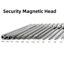 Long Torx Screwdriver Driver Bit Hex Shank Set Security Magnetic Head 50mm-200mm