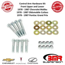 BMR Suspension Front Upper & Lower Control Arm Hardware For 78-87 Chevy Pontiac