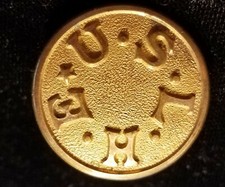 POST CIVIL WAR UNITED STATES LIGHT HOUSE ESTABLISHMENT BUTTON ALBERT# FD-23