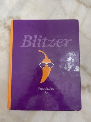 Precalculus 5th 5e (NASTA edition) Hardcover 