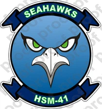 STICKER USN HSM 41 Seahawks