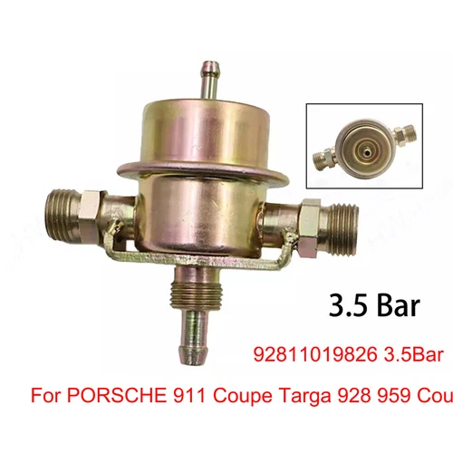 92811019826 Fuel Pressure Regulator 3.5Bar For PORSCHE 911 Coupe Targa 928 959 - Bild 2 von 7