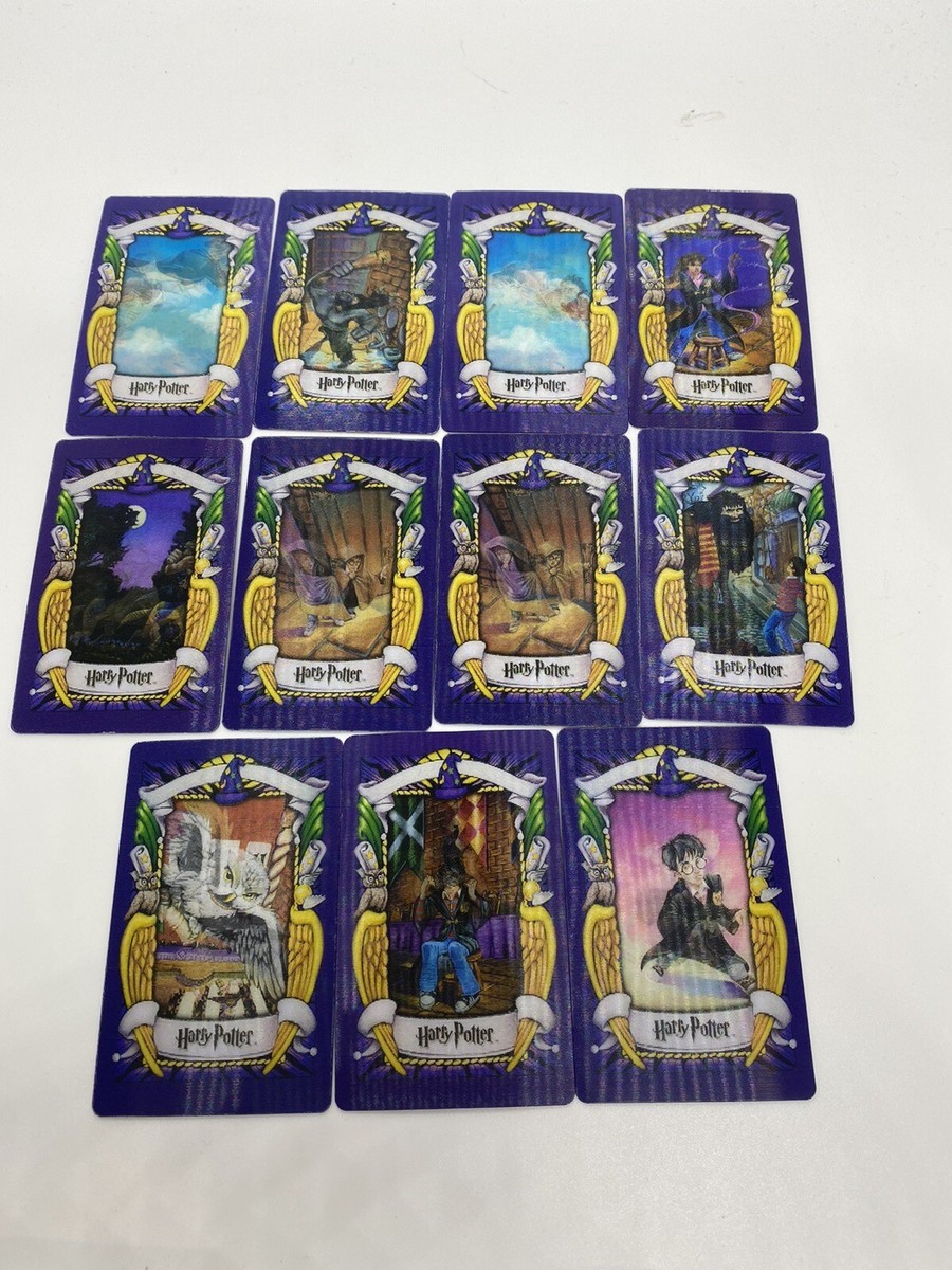 11 Harry Potter Chocolate Frog Lenticular Card 2001 Warner Bros | eBay