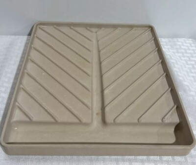 Vintage Anchor Hocking MicroWare Microwave Bacon Rack Cooker Tray PM 469-TI 