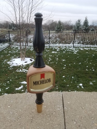 MICHELOB Vintage Holz BIER ZAPFHAHN GRIFF ZAPF gebraucht - Bild 6 von 6