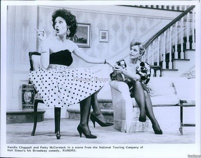 Kandis Chappell Patty Mccormack In Neil Simons Rumors Theater Press Photo 8x10