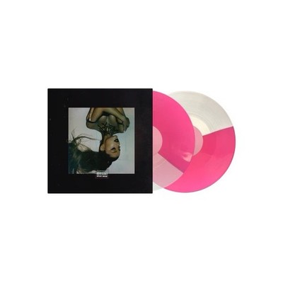 ARIANA GRANDE Thank U Next Limited Pink Clear Split Vinyl 2LP