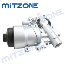 Mitzone Oil Filter Housing with thermostat for 14-16 A6 A7 A8 Quattro Q5 Q7 3.0L