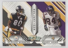 2003 Score Reflextions Plaxico Burress Randy Moss #R-5 HOF 0s8i