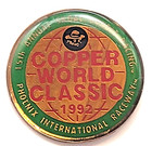 1992 Copper World Classic Pin Phoenix International Raceway Skoal Bandit Racing