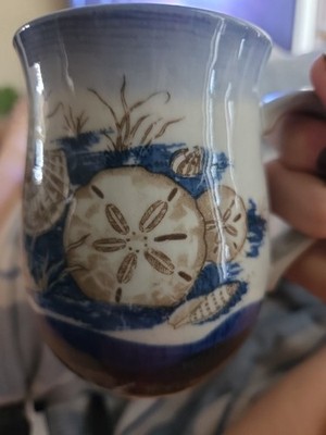 OTAGIRI JAPAN COFFEE MUG. TOKI JAPAN MUG. OCEAN SEA SHELLS Mug