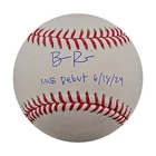 Ben Rice New York Yankees Autographed Signed Inscribed MLB Baseball (CX Auth)