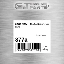 377A GEAR fits CASE NEW HOLLAND (Surplus Open Box)
