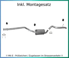 Auspuffanlage Ford Tourneo / Transit Connect 1.8 TDCI SWB Auspuff Montagesatz