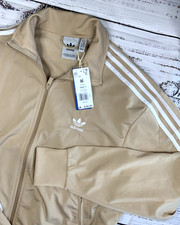 Adidas Originals Men  s Firebird Track Jacket Magic Beige IY9888 Medium NWT