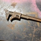 Vintage Ford USA 8" Pipe Wrench Forged Steel Adjustable M Mark — photo 2