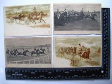 Pferde - 12X alte Ansichtskarten / Postkarten AK-4