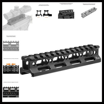Super Slim 13 Slots Picatinny Riser Mount