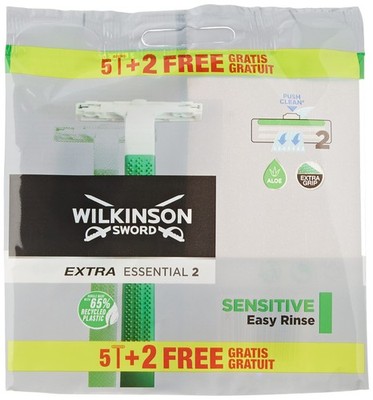 Wilkinson Cuchillas 5 + 2 U, Sensitive 