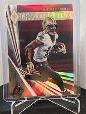 2019 Panini Phoenix - Catching Fire Michael Thomas #13 Red /299