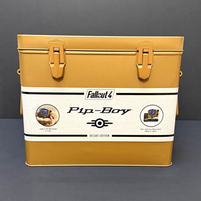 Fallout 4 Pip-Boy 3000 Mk IV Deluxe Bluetooth Edition ThinkGeek Working