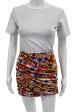 Isabel Marant Womens Guilayo Skirt - Orange Size 42