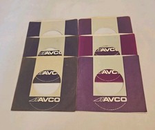45 RPM 7" RECORD SLEEVES CO. SLEEVE 6 PACK SEE PHOTOS AVCO Records SLV372