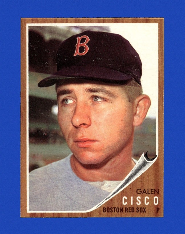 1962 Topps Set-Break #301 Galen Cisco NM-MT OR BETTER *GMCARDS*