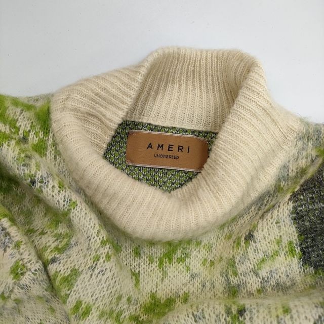 AMERI UND RUST ART KNIT TOP Sweater knit Green be… - image 3