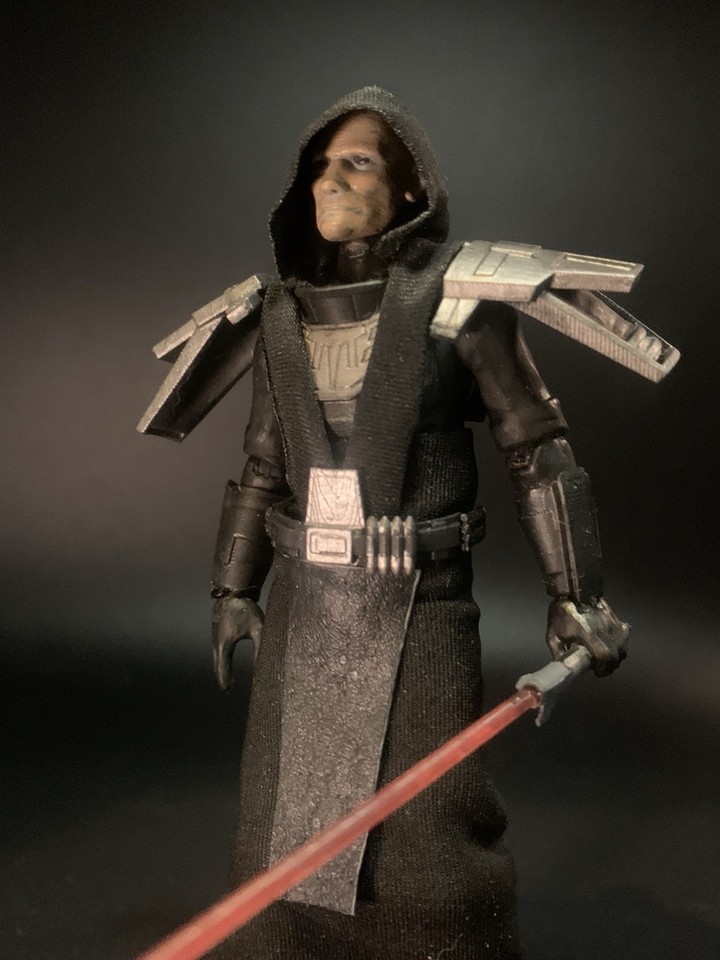 Swtor Statue Figure Star Wars Custom 3.75” Immortal Emperor Darth Vitiate Action Figure ...