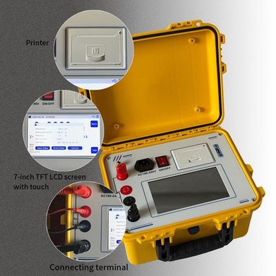 JH1008 Micro Ohm Meters Contact Resistance Tester With 5-600 Seconds Can Be Set