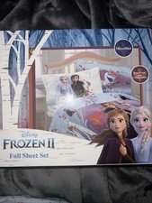 NEW Frozen 2 Full Sized Toddler/Kids Microfiber Sheet Set