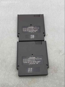 Vintage Nintendo NES 1985 Data East Cobra Command Video Game Lot Of 2