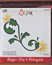 Sizzix Bigz 655366 Decorative Accent 10 Scrapbooking Die NIB
