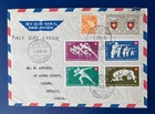 Nice SWITZERLAND 1950 'Sports' First Day Cover  FDC Sc# B191-195 + 231