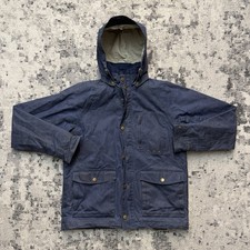 Hatchfly Company Waxed The Jackson Field Coat Jacket Size Medium Made In USA