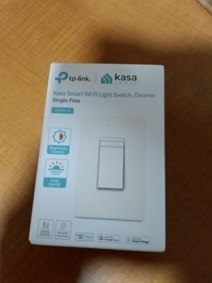 Kasa Smart Wi-Fi Dimmer Switch HS220-LA Single Pole, 2.4GHz Light Almond