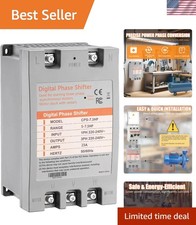 Single Phase to 3 Phase Converter，7.5HP 220V 3 Phase Converter，220V-240V Inpu...