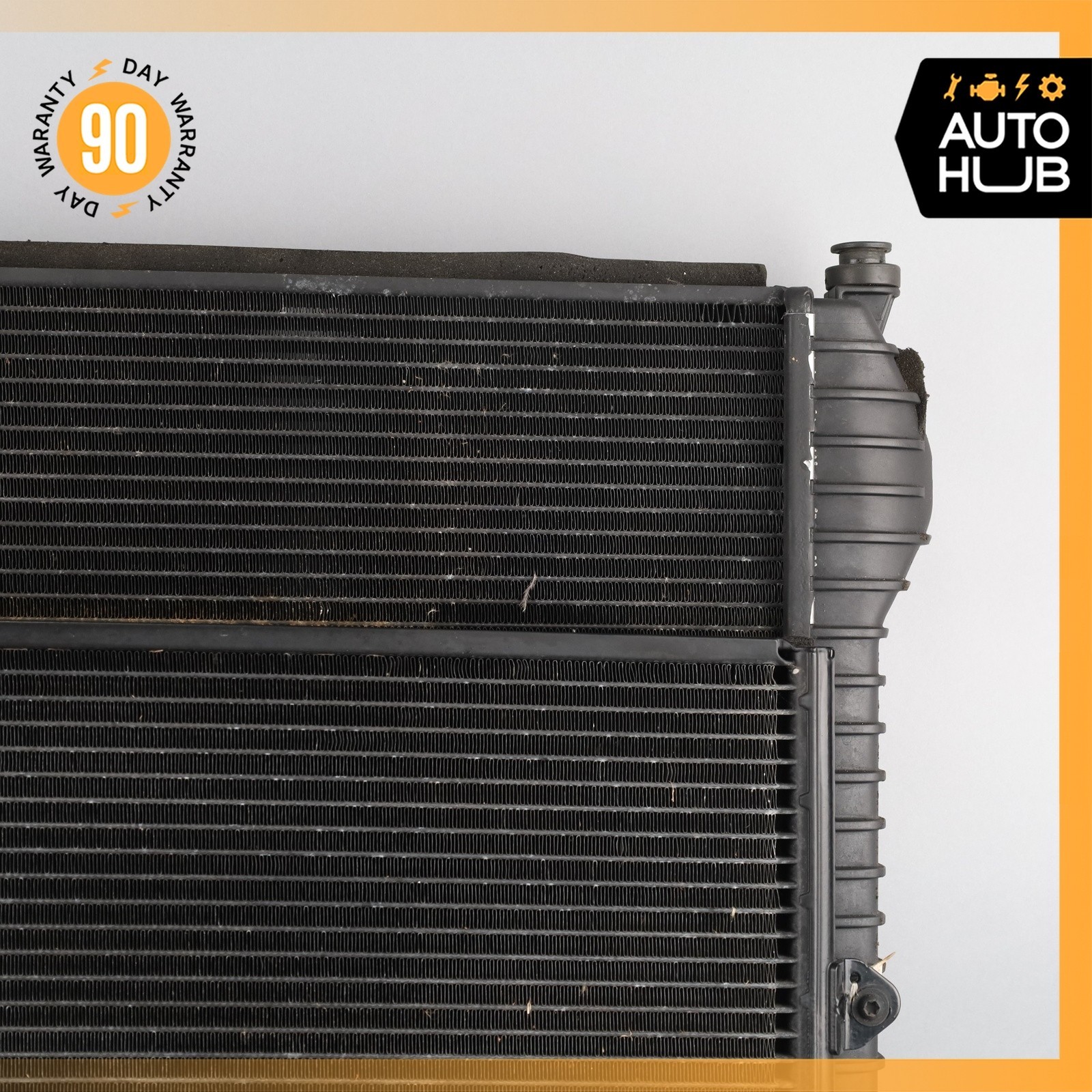 08-14 Bentley Continental GTC GT Engine Cooling Radiator AC A/C Condenser OEM