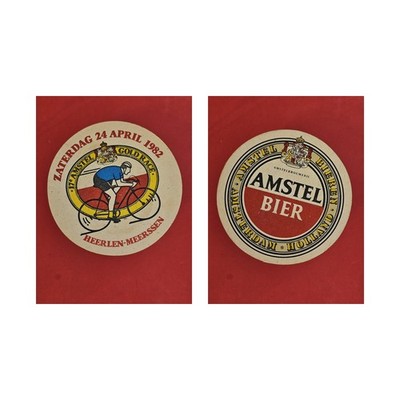 Amstel Gold Race 1982 Heerlen-Meerssen Brauerei Bierdeckel Bier